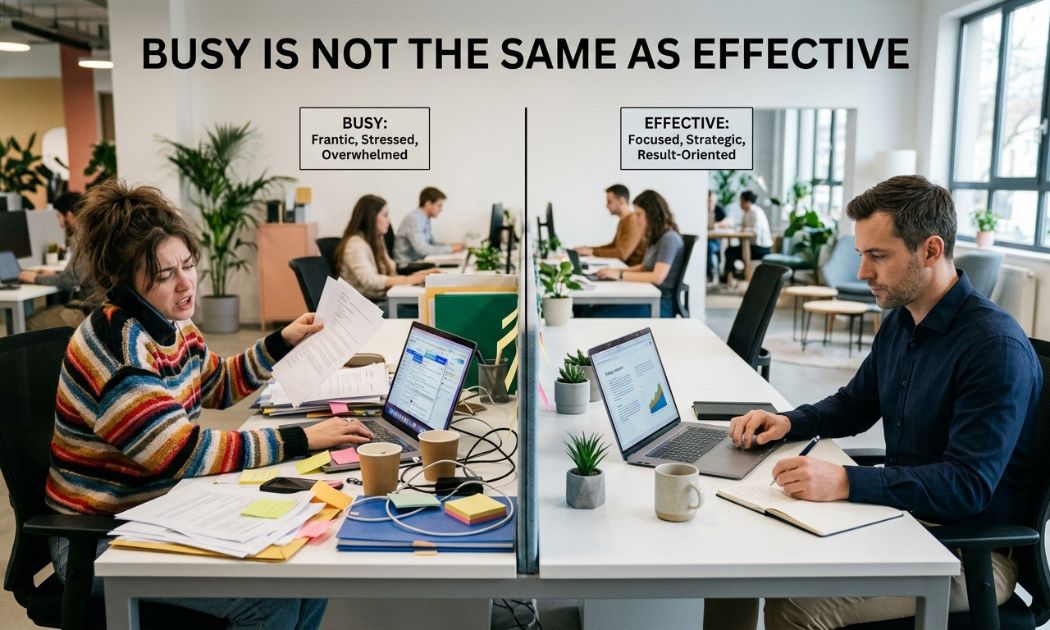 Busy Is Not the Same as Effective
